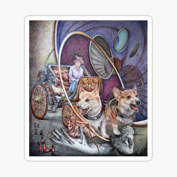 Item preview, Queens Jubilee designed and sold by redmaidenart.