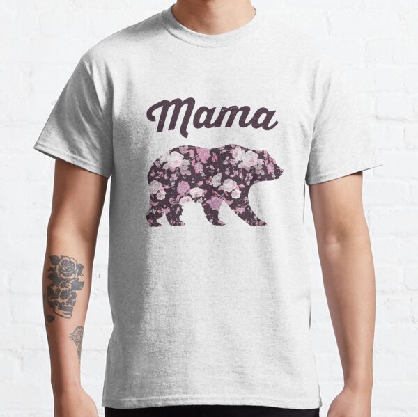 Mama Bear Floral Poster for Sale by heyrk