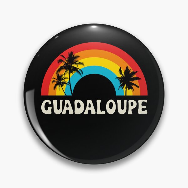 Item preview, Guadeloupe Vacation Souvenir Rainbow designed and sold by Delightfully Cynical.