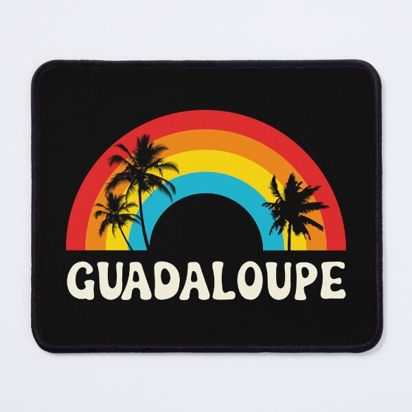 Item preview, Guadeloupe Vacation Souvenir Rainbow designed and sold by Delightfully Cynical.