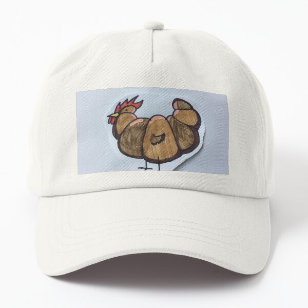 Croissant Chicken Dad Hat