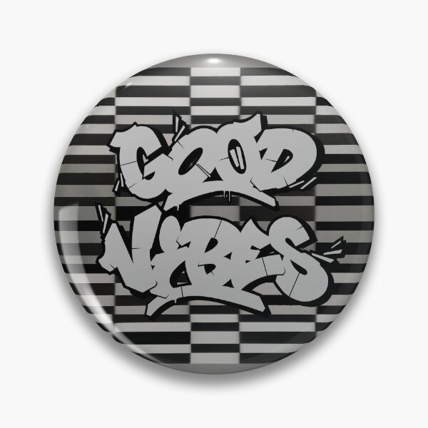 Item preview,  GOOD VIBES GREY SQUARES ESONE ABSTRACT  designed and sold by GraffitiBomberZ.