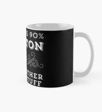 Taza clásica My Brain is 90% Hamilton Camiseta vintage de Hamilton Broadway Musical - Aaron Burr Alexander Hamilton Gift