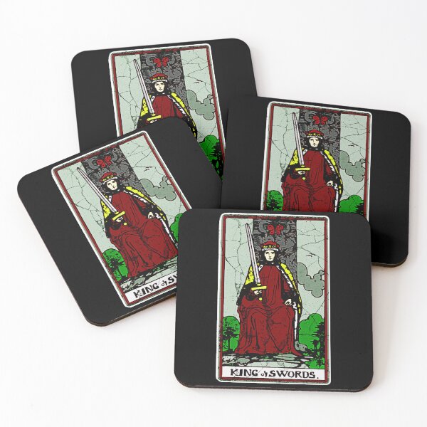 Item preview, The Four Kings Of Tarot Swords  designed and sold by KathteeDesign.