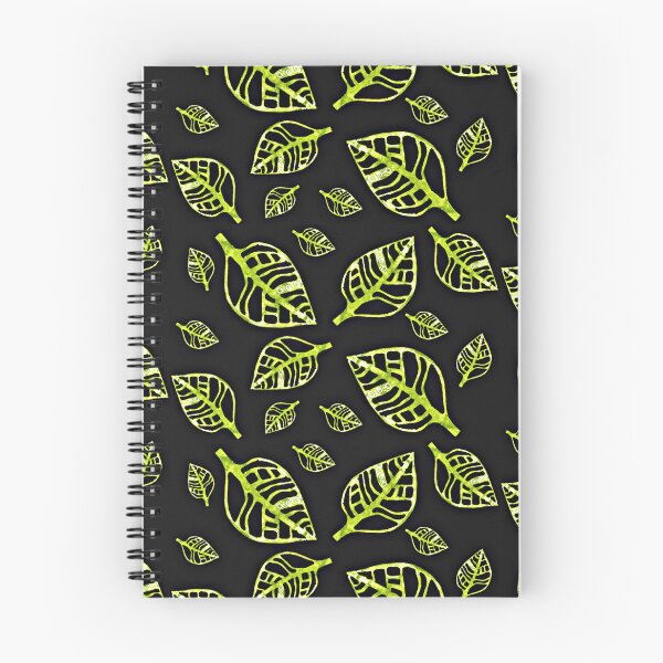 Item preview, Copy of green leaf on black designed and sold by Design-Arte.