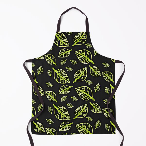 Item preview, Copy of green leaf on black designed and sold by Design-Arte.