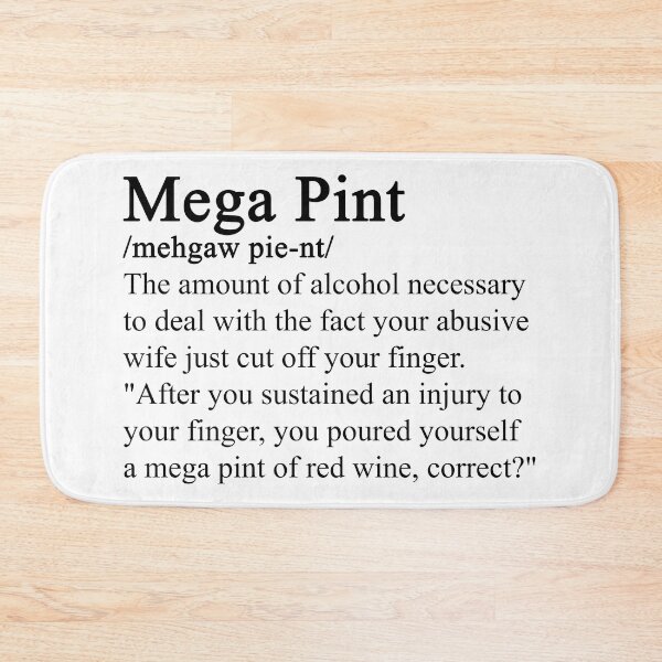 Item preview, A Mega Pint  - definition designed and sold by ValentinaHramov.