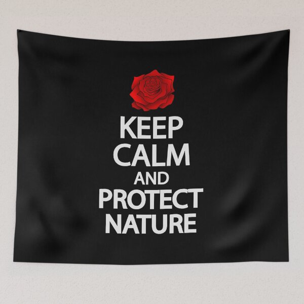 Item preview, Keep calm and protect nature designed and sold by Colorfulandfun.
