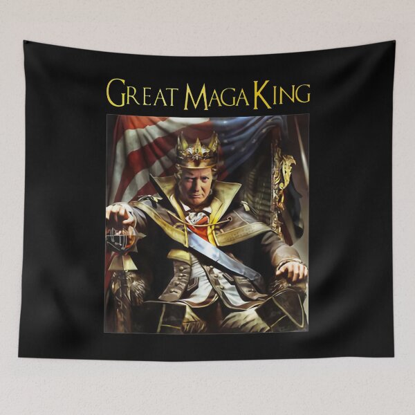 Item preview, The Great Maga King Funny Trump Ultra Maga King designed and sold by stanton88.