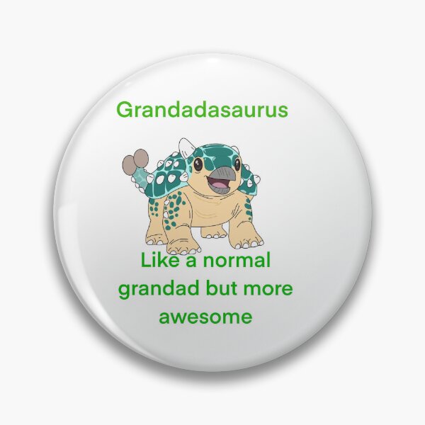 Artikelvorschau, Vatertags Opa holperiger Dinosaurier entworfen und verkauft von Thing3of4girlie.