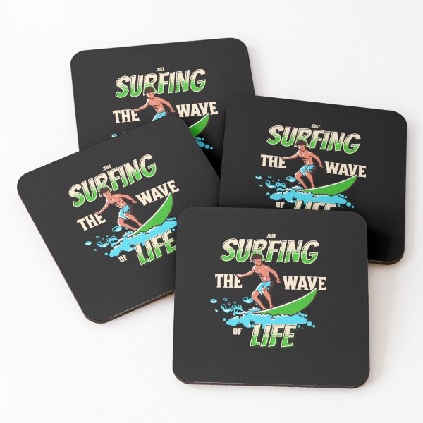 Item preview, Just Surfing The Wave of Life designed and sold by Surfing Designs.Life.