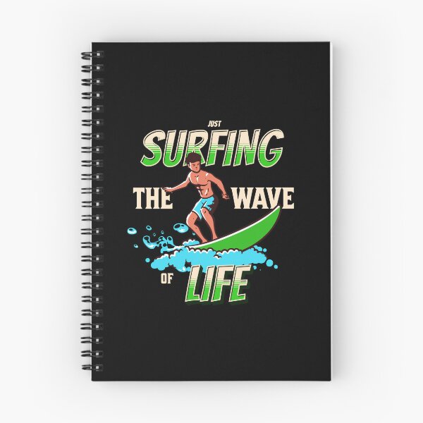 Item preview, Just Surfing The Wave of Life designed and sold by Surfing Designs.Life.