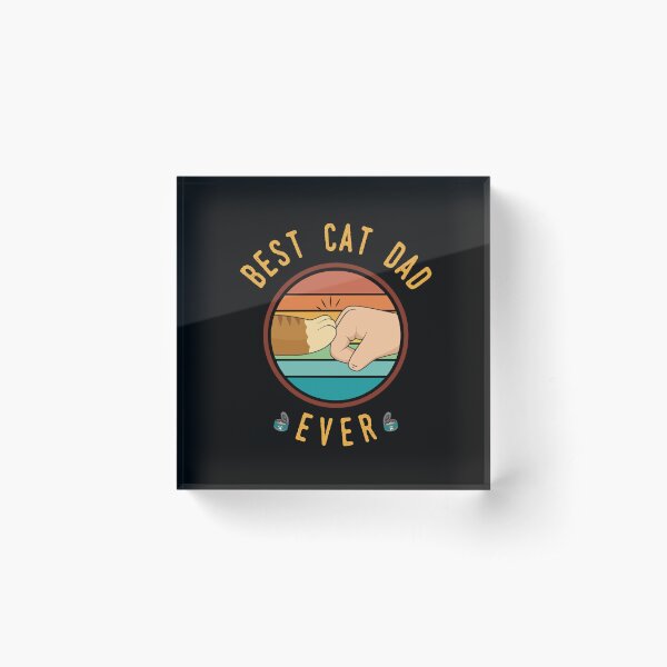 Item preview, Best Cat Dad Ever - Fathers Day Orange Cat Dad designed and sold by rawresh6.