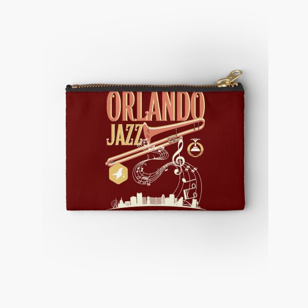 Artikelvorschau, Orlando Jazz, Trompetenstadtsymbole des Musikfestivals, Jazzband-Musikkonzertmerch entworfen und verkauft von greenstreetShop.