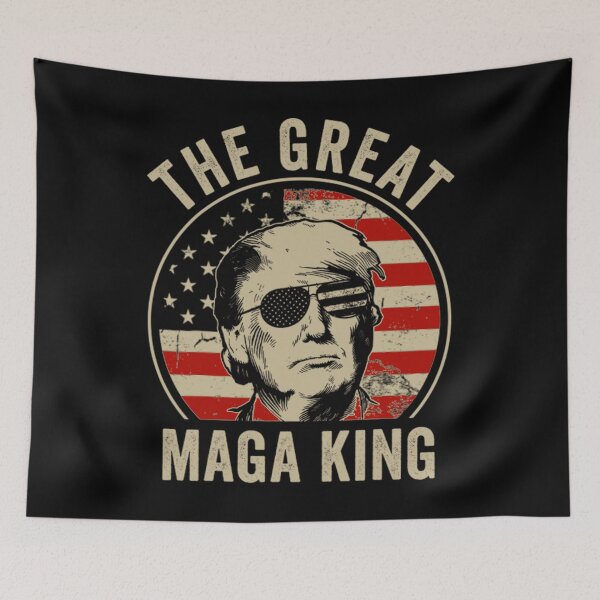 Item preview, The Great Maga King Funny Trump Ultra Maga King designed and sold by stanton88.