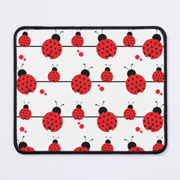 Item preview, Beautiful little red and black lady bug pattern designed and sold by Sam Artist.