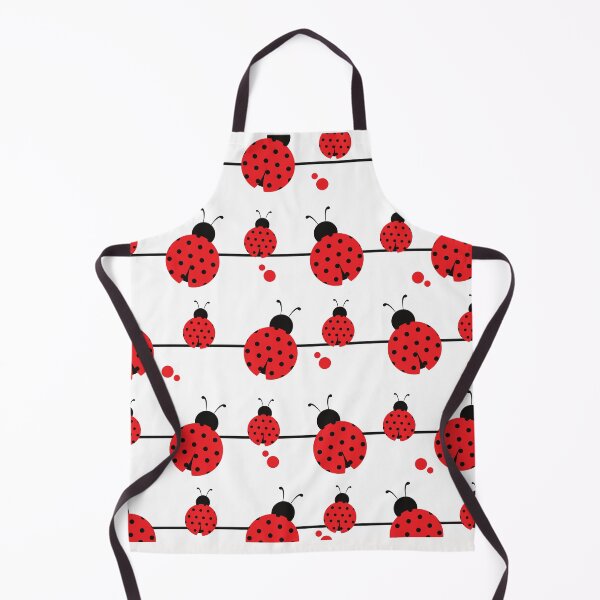 Item preview, Beautiful little red and black lady bug pattern designed and sold by Sam Artist.