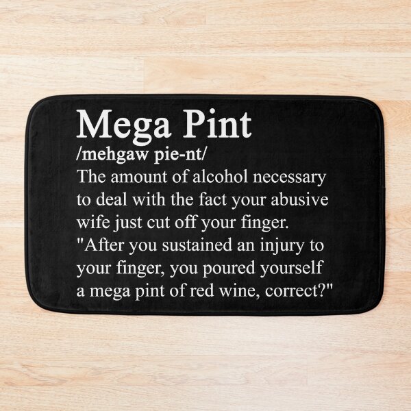 Item preview, A Mega Pint  - definition designed and sold by ValentinaHramov.