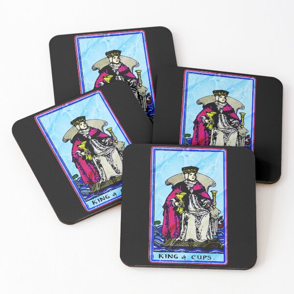 Item preview, The Four Kings Of Tarot Cups  designed and sold by KathteeDesign.