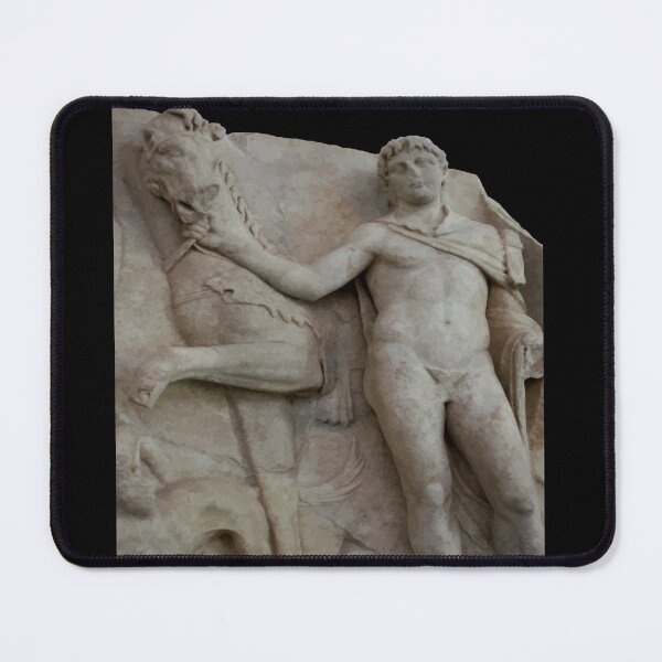 Item preview, Royal Hero Horse And Hounds Sebasteion Relief Cut Out designed and sold by taiche.