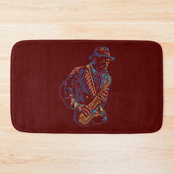 Artikelvorschau, Saxophon-Jazz-Spieler entworfen und verkauft von greenstreetShop.
