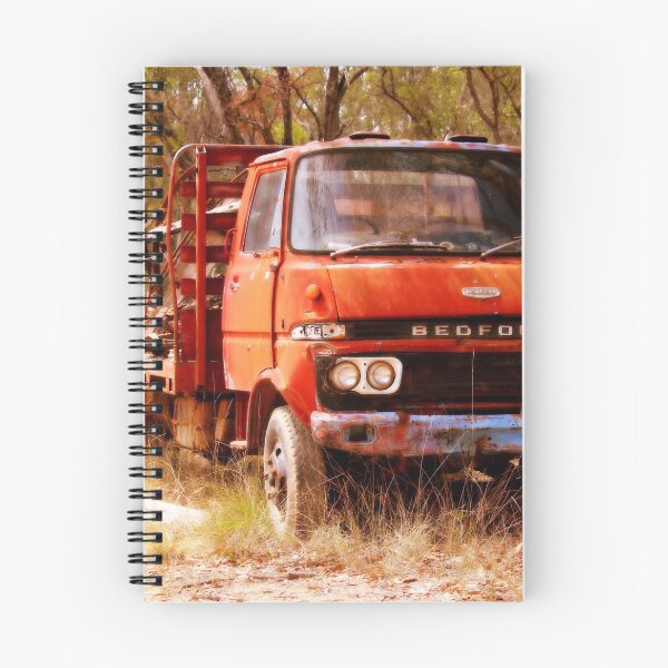 Item preview, old rusty small truck designed and sold by AHELENE.