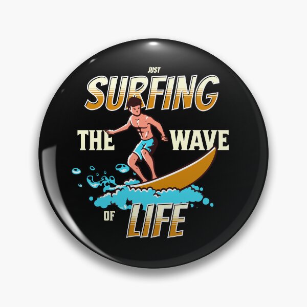 Item preview, Just Surfing The Wave of Life designed and sold by Surfing Designs.Life.