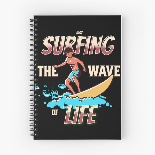 Item preview, Just Surfing The Wave of Life designed and sold by Surfing Designs.Life.