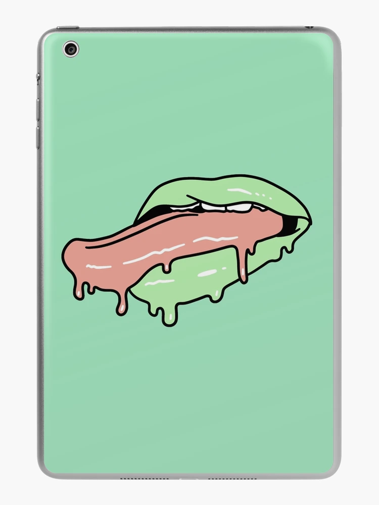 Slimy Tongue and Lips iPad Case & Skin for Sale by SaradaBoru