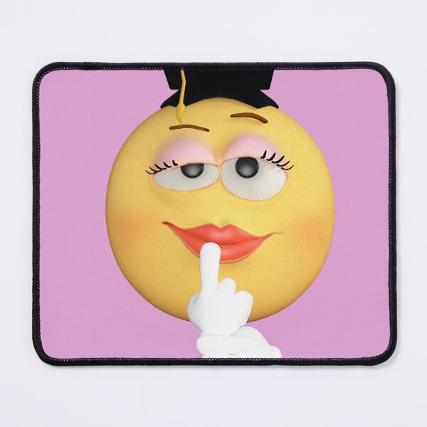 Artikelvorschau, Abschluss Emoji unhöflich entworfen und verkauft von SuperMerchMan.