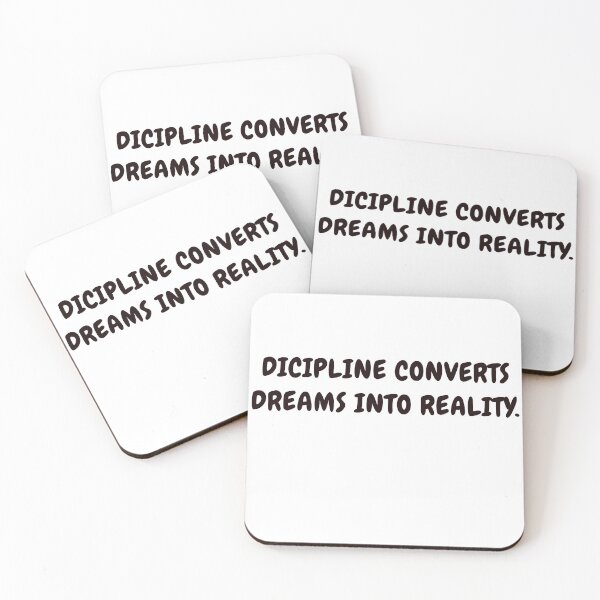 Item preview, Dicipline converts dreams into reality designed and sold by Shivanshu Tiwari.