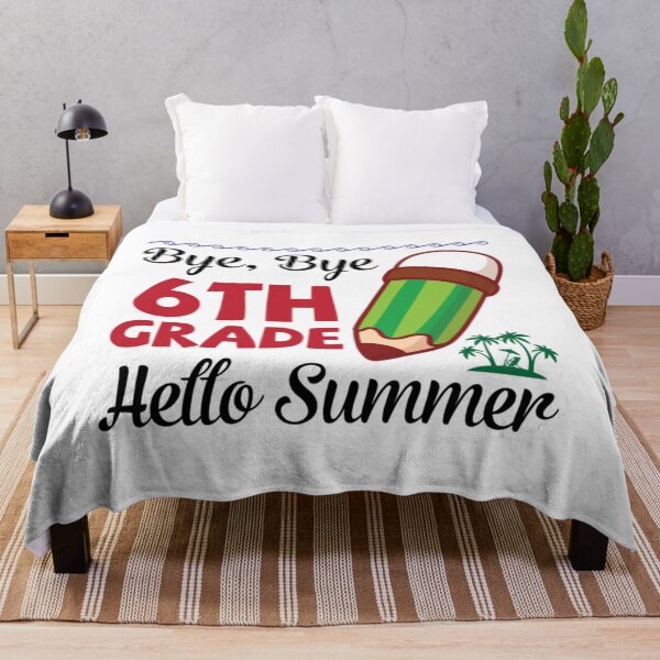 Item preview, Bye Bye 6th Grade Hello Summer Happy Class Of School Senior designed and sold by JamauDS.