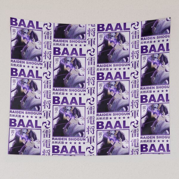 Item preview, Raiden Shogun - Baal - Egg Genshin Impact (purple version) designed and sold by LokittyLevi.
