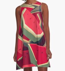 Too many watermelons A-Line Dress