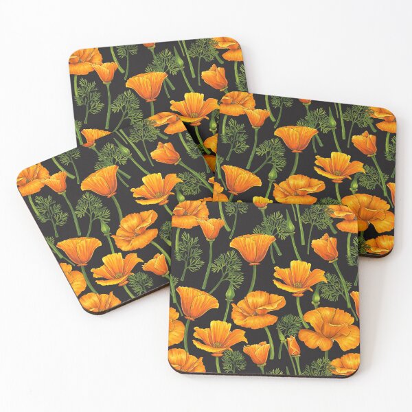 Item preview, California poppies 3 designed and sold by Katerina Mitkova Kirilova.