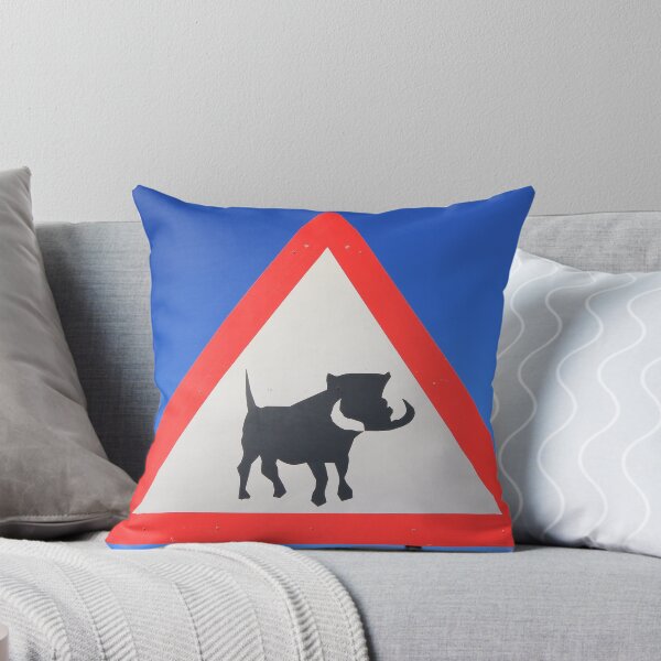 Item preview, Warthog Warning Sign - Hogs About designed and sold by LivingWild.