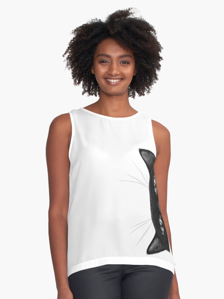 Item preview, Sleeveless Top designed and sold by kodamorkovkart.