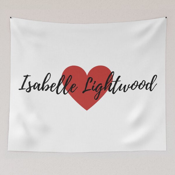 Item preview, Love Isabelle Lightwood designed and sold by BeCreativeArts.