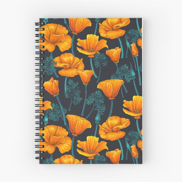 Item preview, California poppies 4 designed and sold by Katerina Mitkova Kirilova.