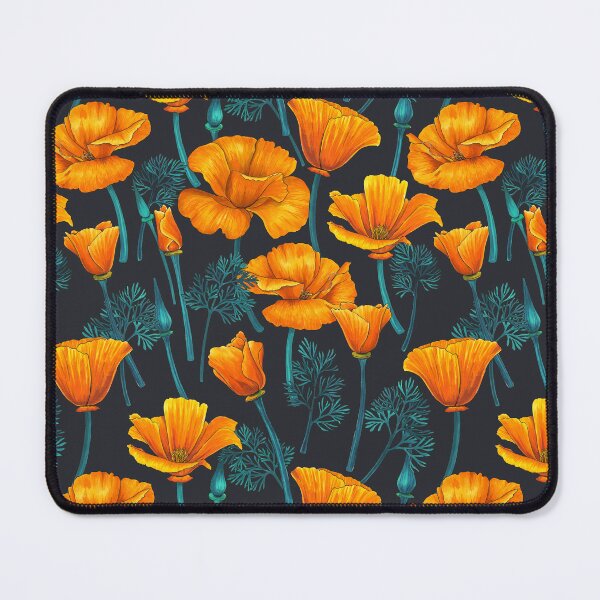 Item preview, California poppies 4 designed and sold by Katerina Mitkova Kirilova.