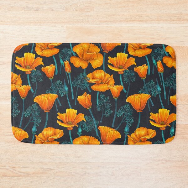 Item preview, California poppies 4 designed and sold by Katerina Mitkova Kirilova.