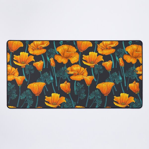 Item preview, California poppies 4 designed and sold by Katerina Mitkova Kirilova.