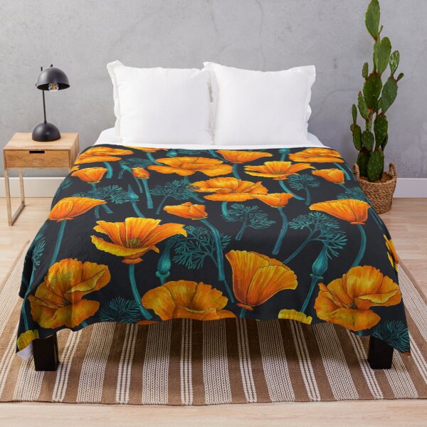 Item preview, California poppies 4 designed and sold by Katerina Mitkova Kirilova.