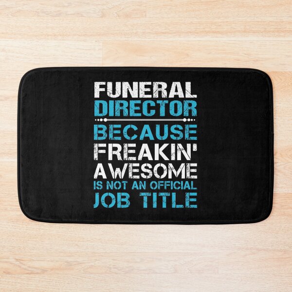 Item preview, Funeral Director T Shirt - Freaking Awesome Gift Item Tee designed and sold by watkinsmat.