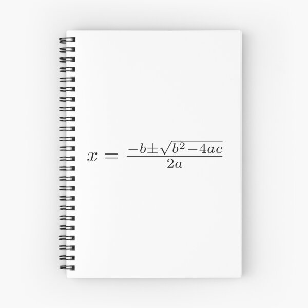Item preview, quadratic formula designed and sold by laura-arcand.