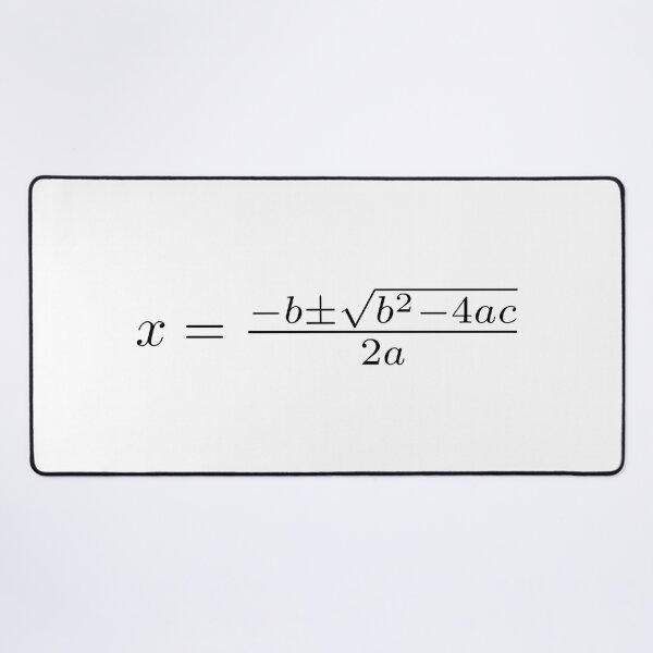 Item preview, quadratic formula designed and sold by laura-arcand.
