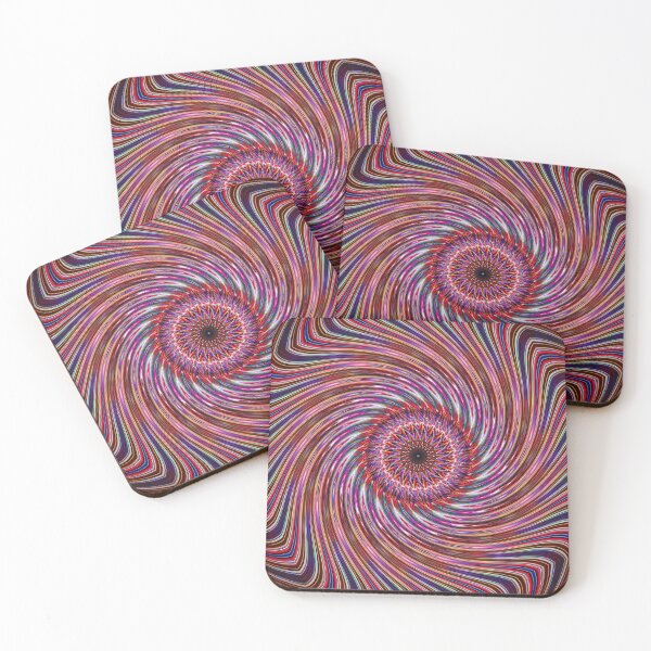 Item preview, Virago | Trippy Spiral Fractal Pattern Art designed and sold by hatodesigns.