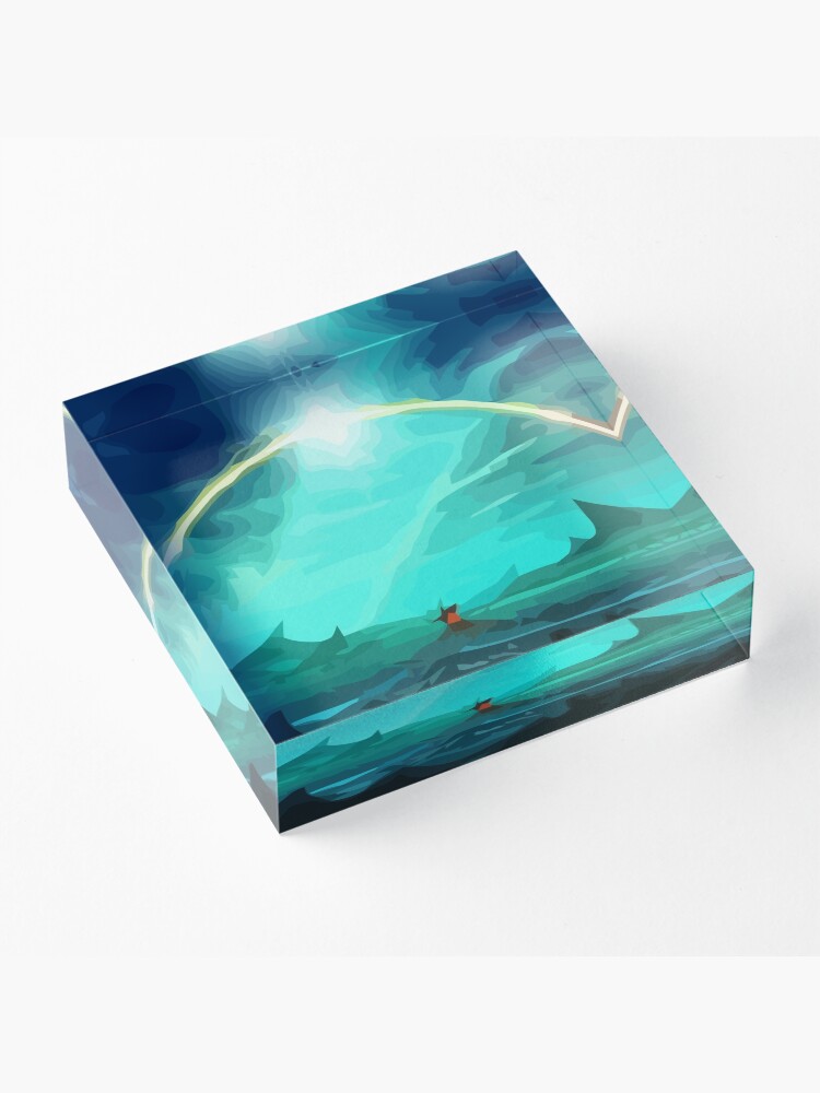 Alternate view of Harmonic Convergence Acrylic Block