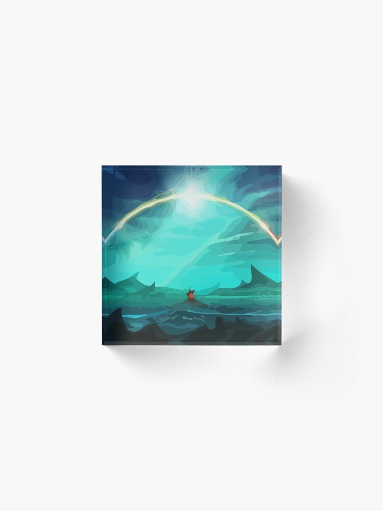 Alternate view of Harmonic Convergence Acrylic Block