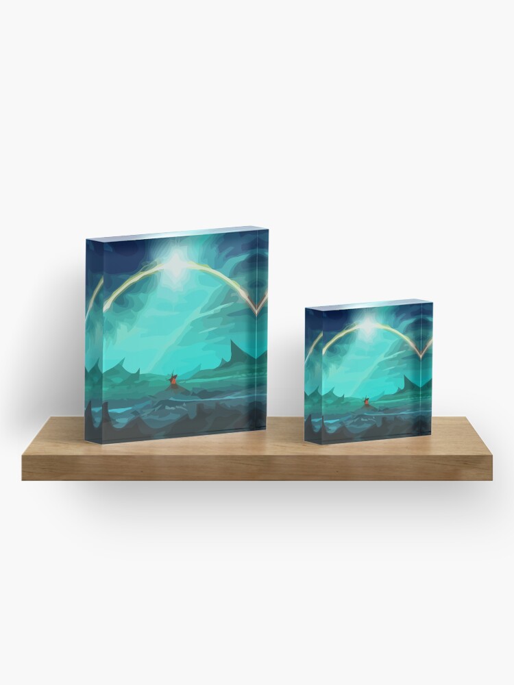 Alternate view of Harmonic Convergence Acrylic Block